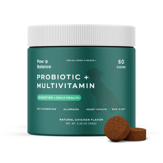 Dog Daily Probiotic + Multivitamin Chews
